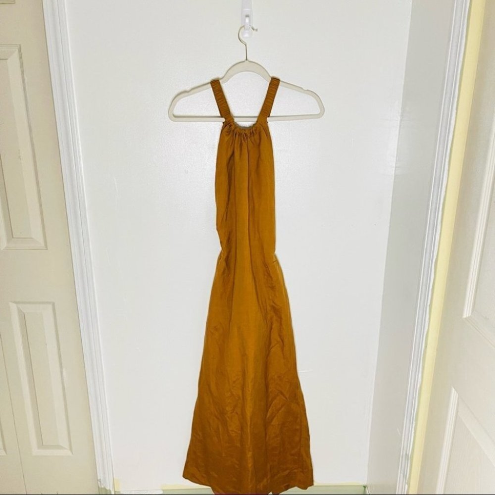 Bardot Grecian Amara Halter Midi Dress (10) - Picture 6 of 14